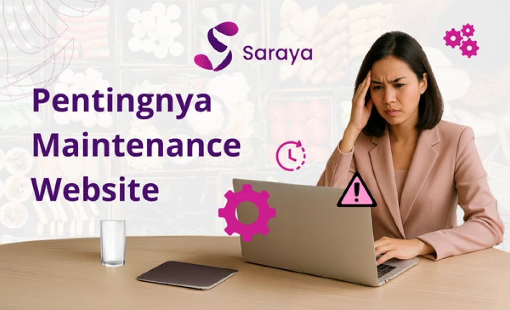 Ilustrasi pentingnya maintenance website untuk bisnis kecil